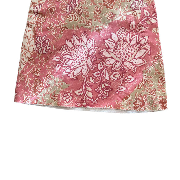 NEW Free People Youthquake Floral High Waisted Pink Flare Cropped Jeans Size 29 - Picture 6 of 8